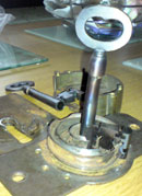 A key produced for a Chubb Safe lock 326